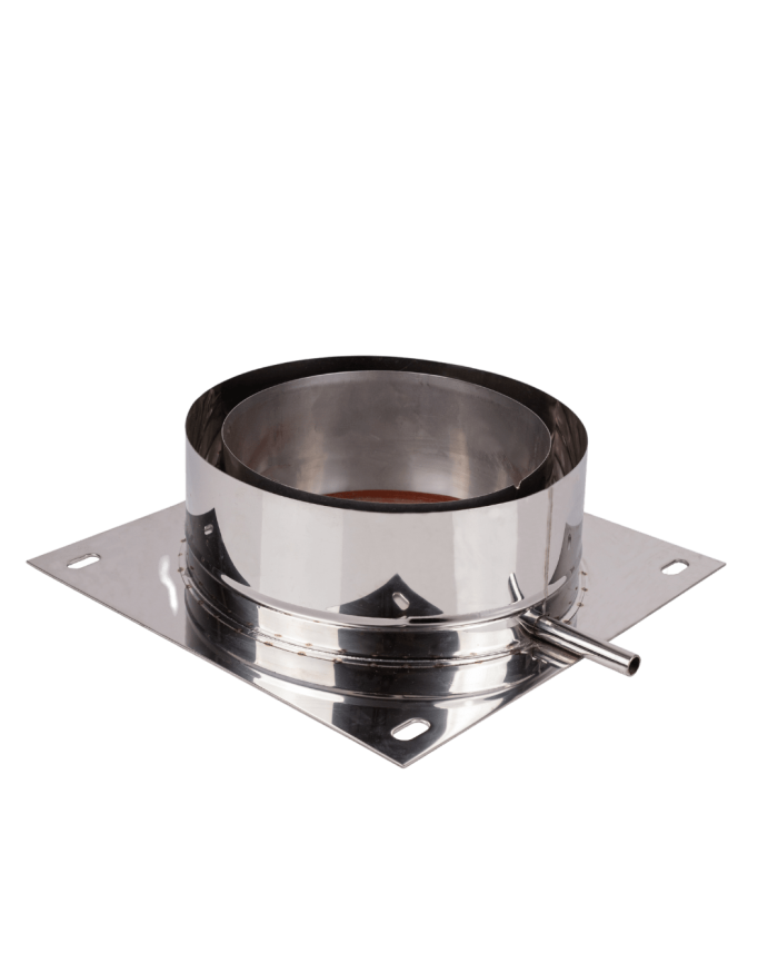 coș de fum din inox KaminINOX PRIMO bază 0