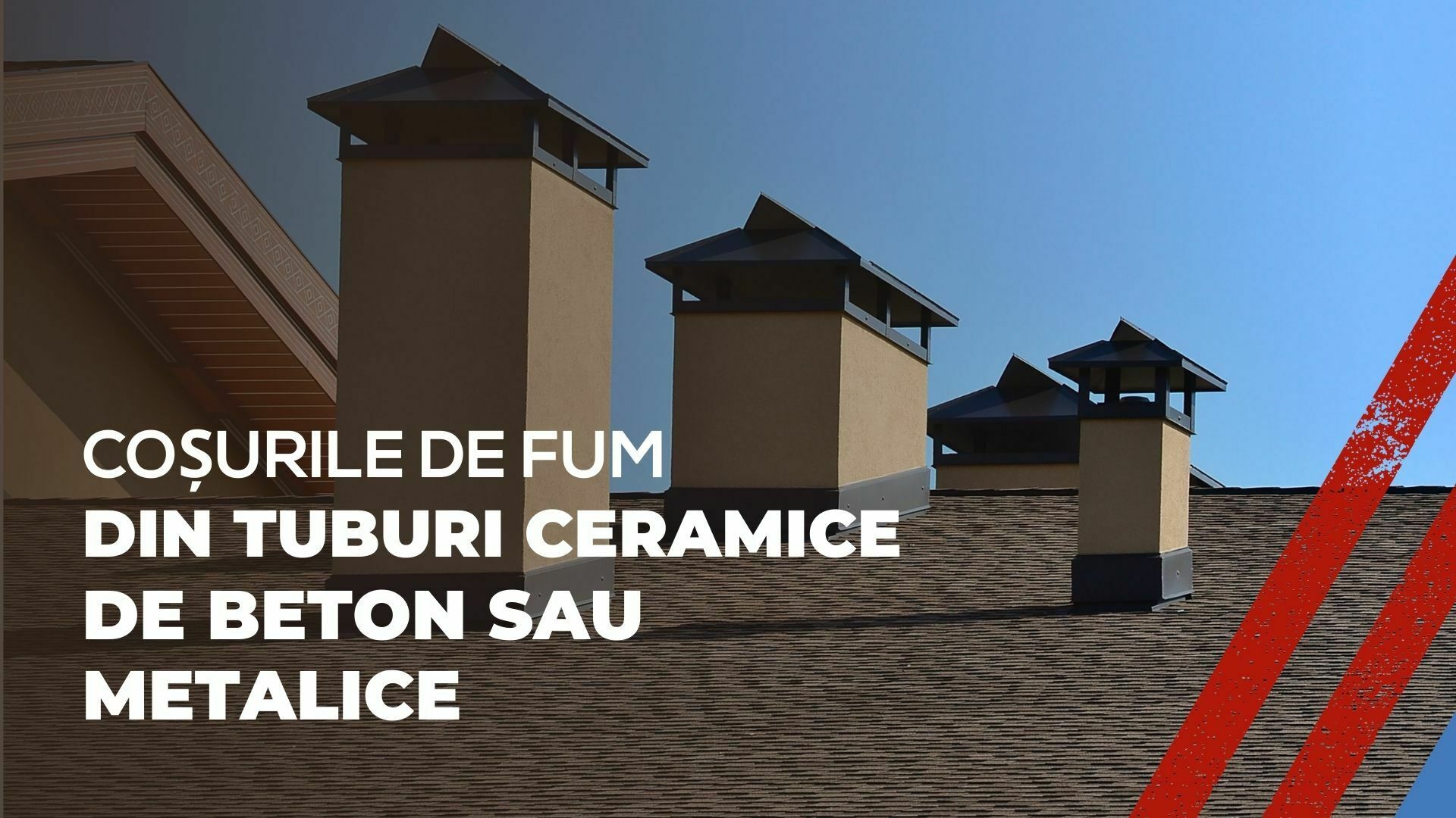 Imagine cu textul coșuri de fum din tuburi de beton sau metalice