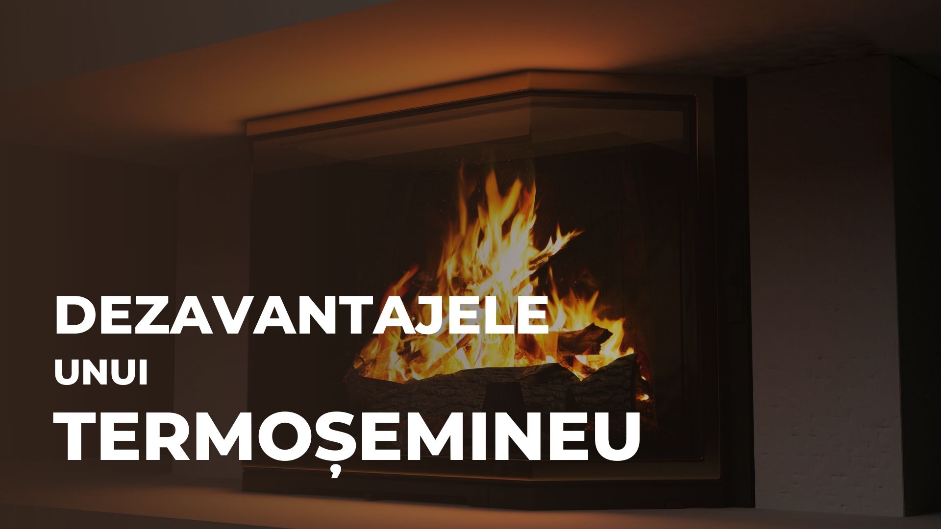 Dezavantajele termoșemineului