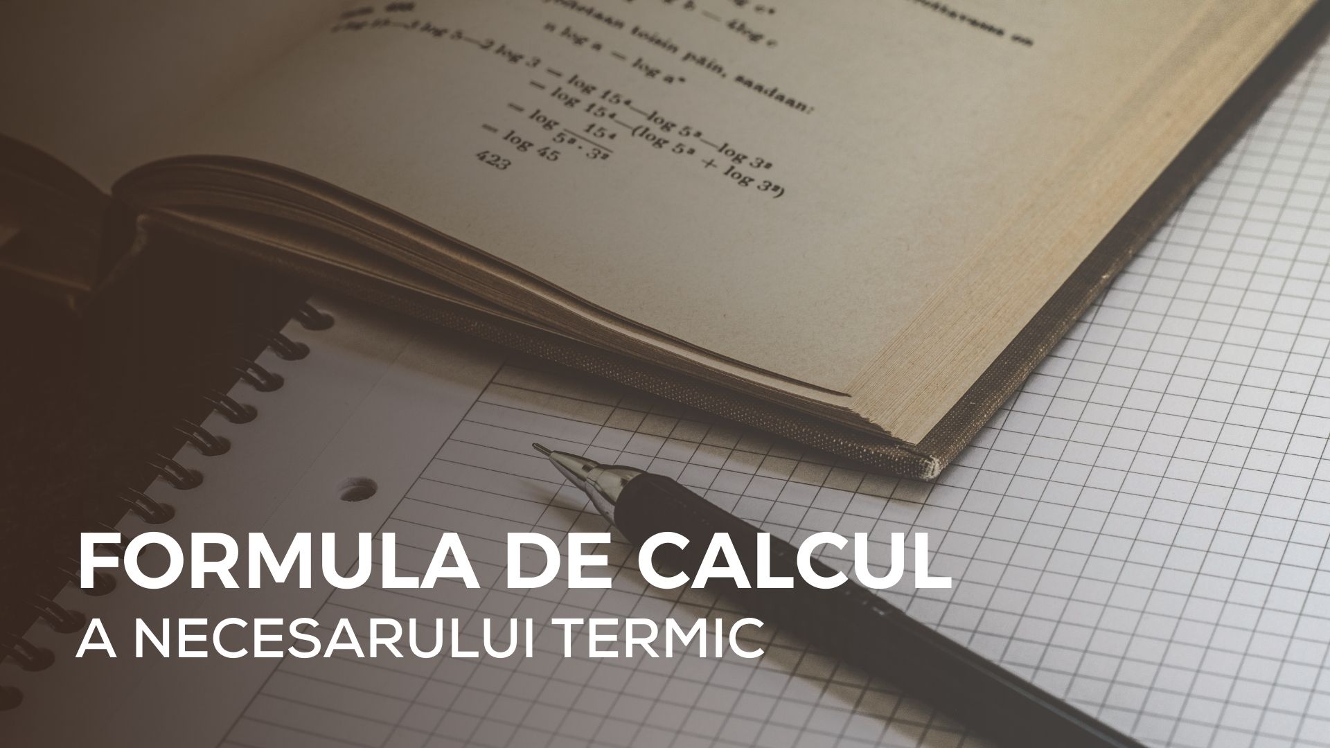 formula de calcul a necesarului termic