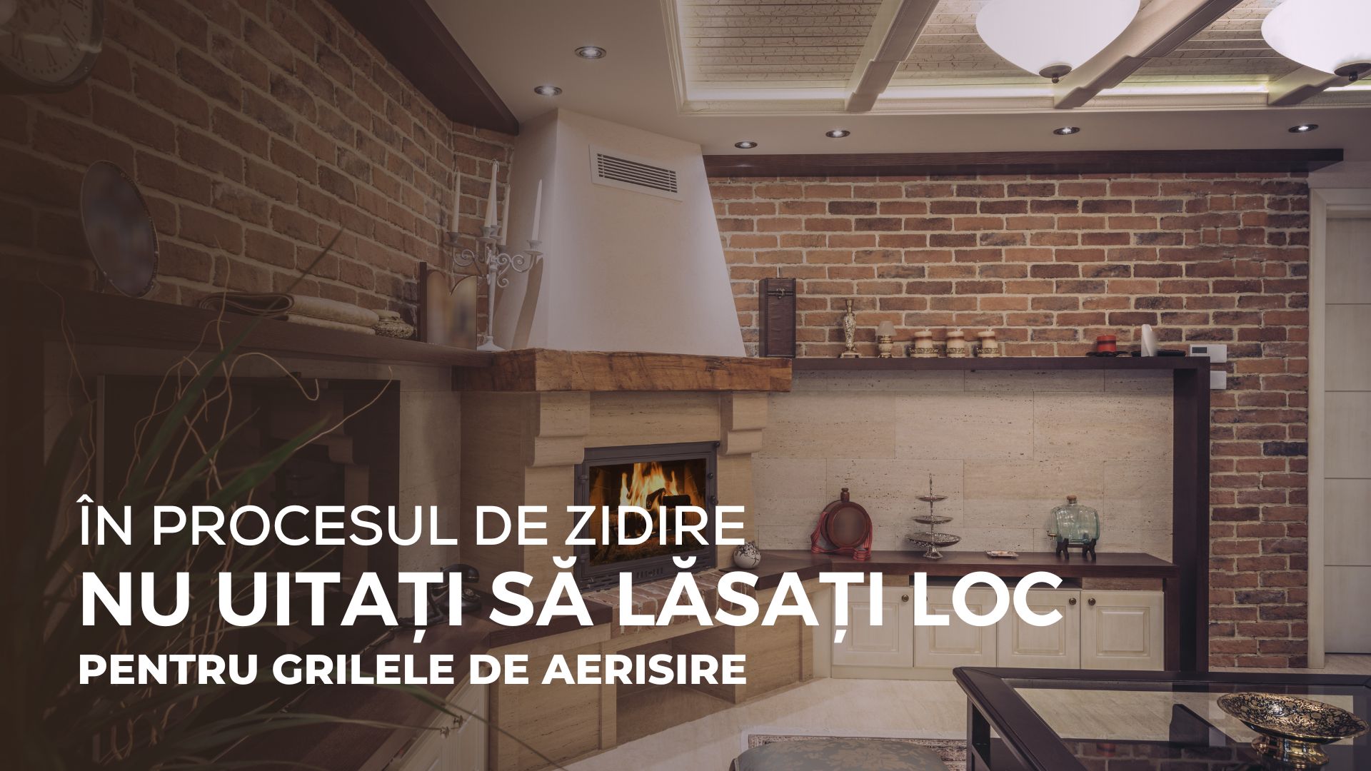 grile aerisire șemineu