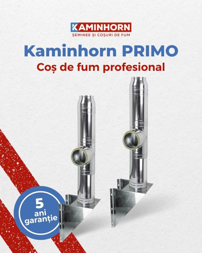 Professzionális kéményrendszer - Kaminhorn Primo - Konzolról indított kivitel - Image 2