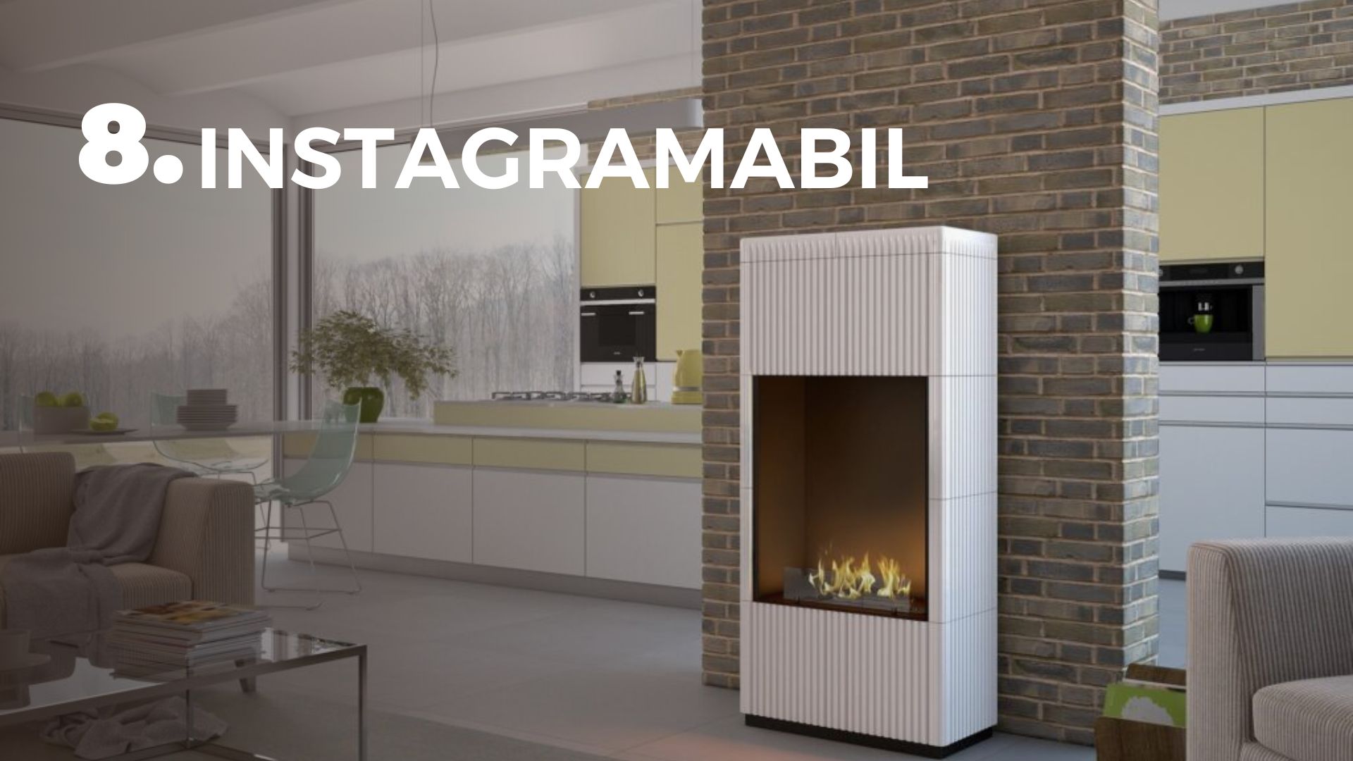 Top 8 șeminee pe bioetanol