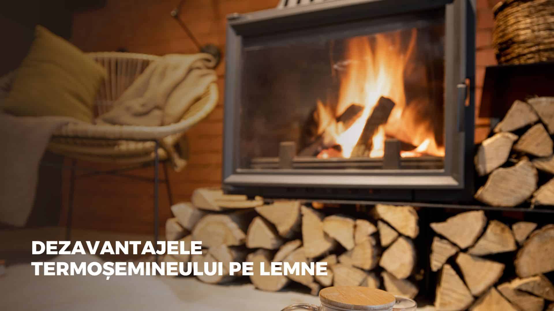 Dezavantajele termoșemineelor pe lemne