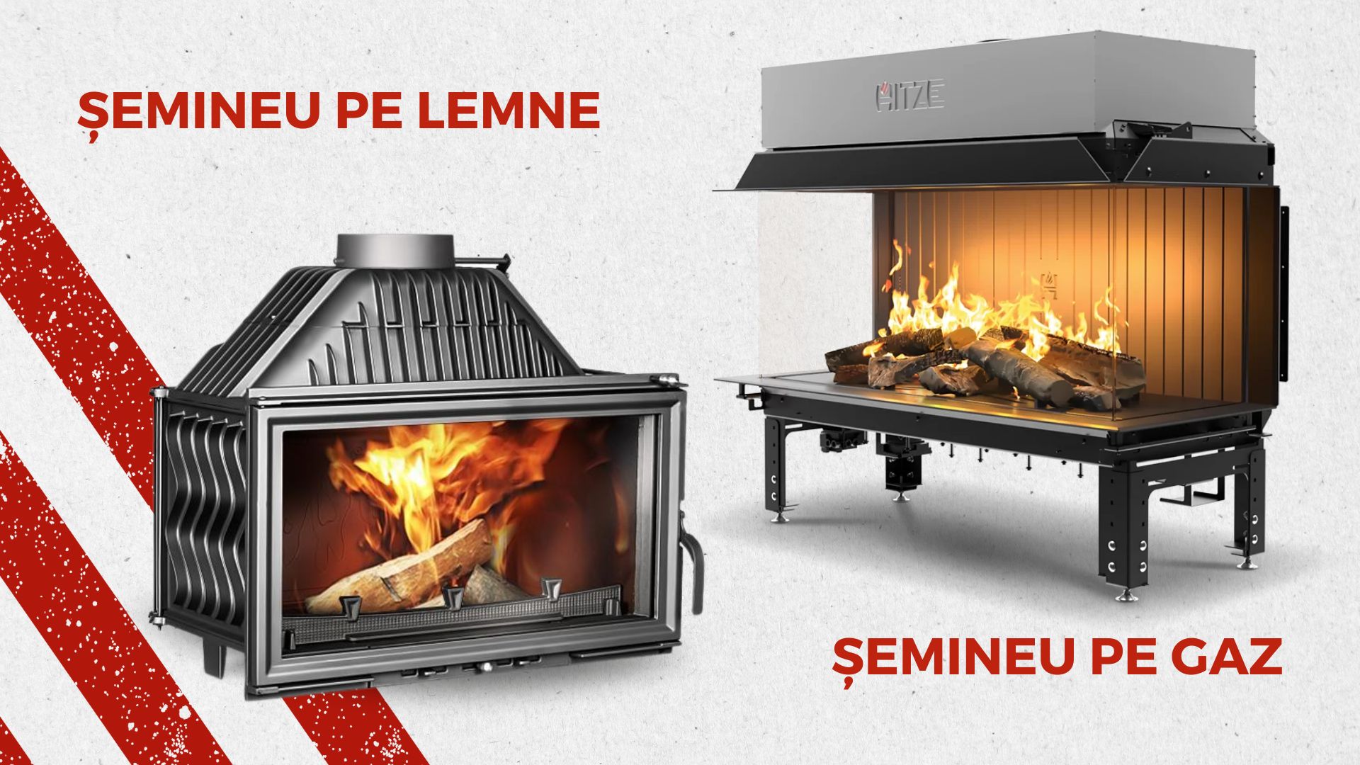 Șeminee pe lemne vs. șeminee pe gaz