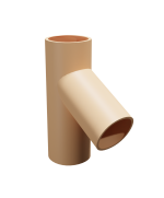 Professzionális kémény – PracticHorn – 7 m magasság, 180 mm belső átmérő, 35×35 cm külső méret, 45°-os csatlakozás - Image 6