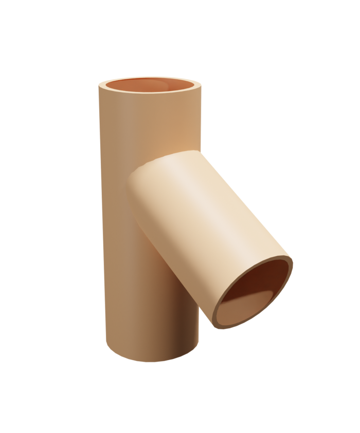 Professzionális kémény – PracticHorn – 7 m magasság, 180 mm belső átmérő, 35×35 cm külső méret, 45°-os csatlakozás - Image 6